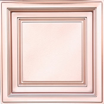 Westminster Ceiling Tile - Faux Copper