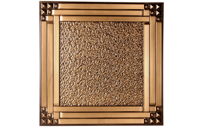 Palermo Ceiling Tile Antique Gold