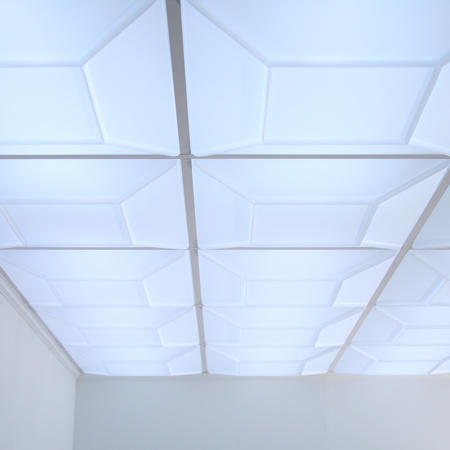 Convex 2x2 Translucent Ceiling Tile